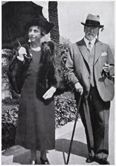 Images Dated 11th March 2021: Lord Plender, head of the world-famous firm of chartered accountants, and Lady Plender