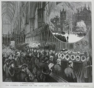Seventh Collection: Lord Shaftesbury's Funeral, Westminster