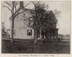 Ridge Prints: Lord Stirling's Residence, Basking Ridge
