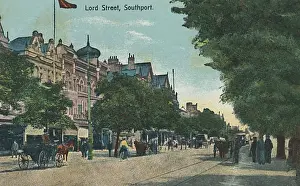 Merseyside Prints: Lord Street, Southport, Merseyside, England