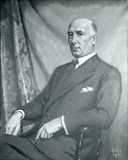Glass Lantern Slide Scan Prints: Lord Weir of Westwood - Portrait as President R. Ae. S