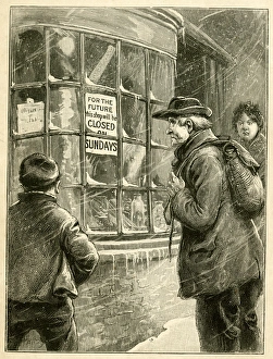 Closing Gallery: Lords Day Observance - Sunday shop closing