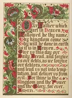 1895 Collection: The Lords Prayer