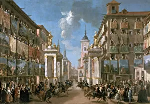 Absolutism Gallery: Lorenzo Quiros (1717-1789). Spanish painter. Platerias ornam