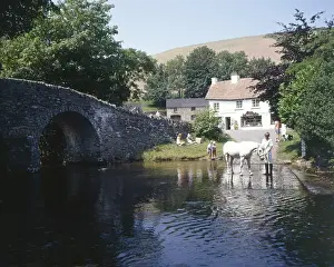 Whitewashed Prints: Lorna Doone Farm, Malmsmead, Exmoor, North Devon