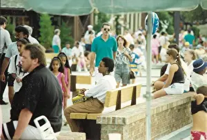 Lorna Holder Sitting amongst the crowd