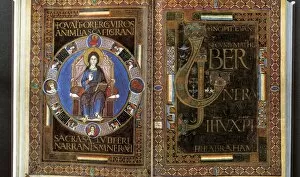 Worships Collection: Lorsch Gospels (Codex Aureus Laurensius). 778