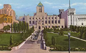 Angeles Prints: Los Angeles, California - Public Library
