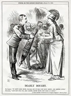 Garnet Prints: Losses and Gains; Dearly bought. Date: 1874
