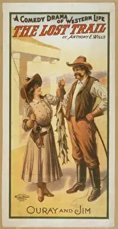 The lost trail a comedy drama of western life by Anthony E