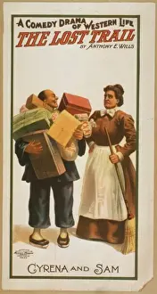 The lost trail a comedy drama of western life by Anthony E