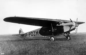 Fviia Prints: A LOT Fokker FVIIa P-POZM Maryla