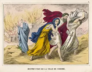 Flee Prints: Lot Leaves Sodom