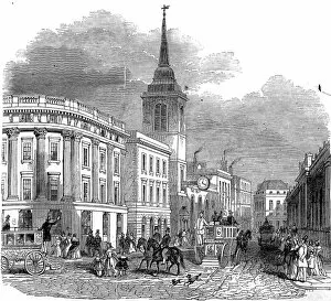 Images Dated 24th March 2005: Lothbury Street, London, 1845