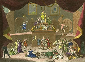1724 Prints: The Lottery, by William Hogarth