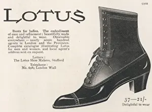 Lotus Prints: Lotus Boots 1912