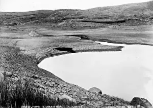 Vanishing Prints: Lough-A-Veema and Carry Mountain in Winter