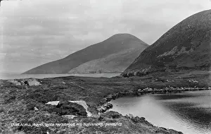 Terrain Prints: Lough Nakeeroge and Slievemore Mountain