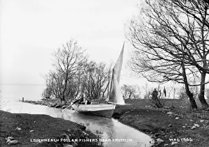 Fishers Prints: Lough Neagh Pollan Fishers near Crumlin