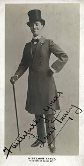 Dapper Collection: Louie Tracy music hall male impersonator