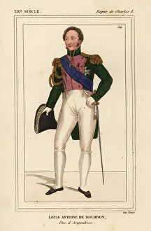 Bourbon Gallery: Louis Antoine de Bourbon, Duc d Angouleme 1776-1849