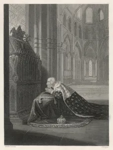 Mourn Prints: Louis at Beckets Tomb