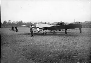 Louis Bleriot in the Bleriot VII at Issy November 1907