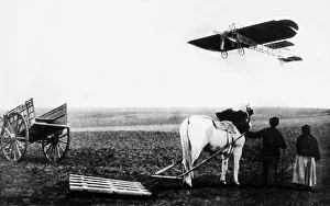 Louis Bleriot flight from Toury to Artenay
