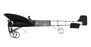 Louis Bleriot flying his Bleriot XI