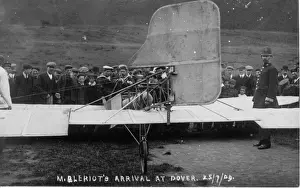 Louis Bleriots arrival at Dover 25 July 1909