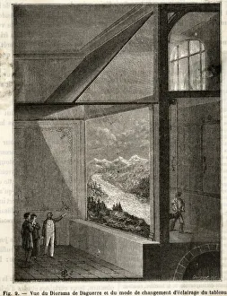Louis Daguerre's Diorama theatre Louis Daguerre's Diorama theatre