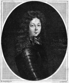 1675 Prints: Louis Duc Saint-Simon
