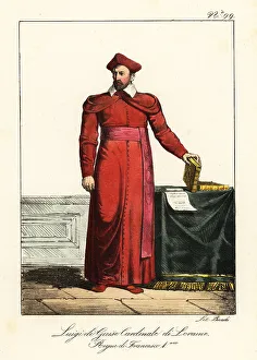 Italian Edition Prints: Louis I, Cardinal of Guise, 1553