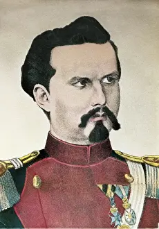 Achille Prints: LOUIS II of Bavaria (1845-1886). King of Bavaria