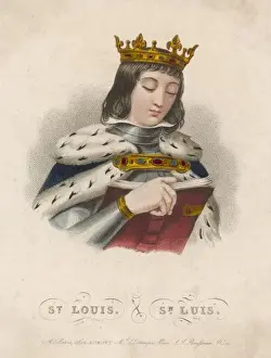 1270 Prints: Louis IX (Head)