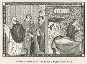Marries Prints: Louis IX Marries