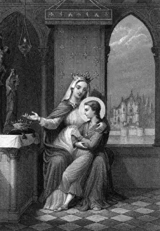 Blanche Prints: Louis Ix / Mothers Knee