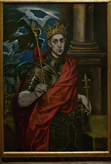 Capet Prints: Louis IX or Saint Louis (1214-1270). King of France