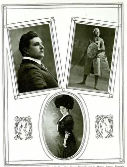Tenor Prints: Louis Lestelly, Arthur Lheureux and Marie Knupfer-Egli