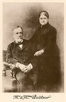 1822 Prints: Louis Pasteur & Wife