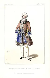 Bastille Prints: Louis-Paul-Edouard Brindeau as Richelieu in