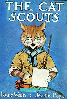 Louis Wain - The Cat Scouts, 1912