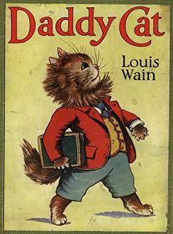 Wain Gallery: Louis Wain, Daddy Cat - front cover