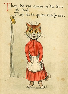Louis Wain, Daddy Cat - nurse