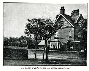 Wain Gallery: Louis Wains house at Westgate-on-Sea, Kent