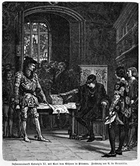 Meets Prints: Louis XI at Peronne 1