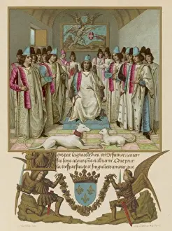 Presides Prints: Louis XII & Courtiers