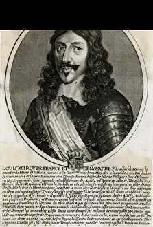 1601 Prints: Louis XIII Head / Shoulder