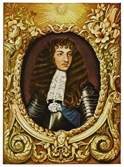 1638 Prints: Louis Xiv / 17C Miniature