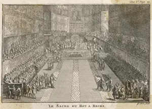 1654 Prints: Louis XIV Consecrated